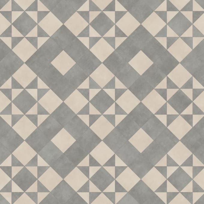 Geo Poplin | DC489 | Traditional style floor tiles from Amtico
